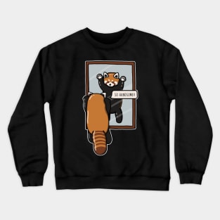 Handsome Red Panda Crewneck Sweatshirt